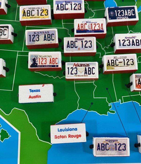 Melissa & Doug USA License Plate Game For Sale - Image 3