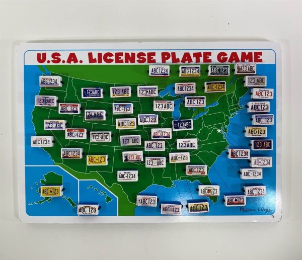 Melissa & Doug USA License Plate Game For Sale