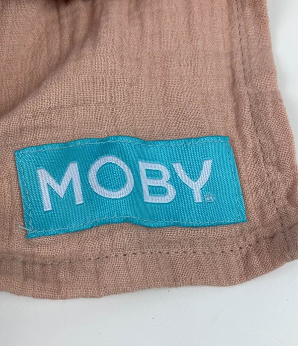 Moby Ring Sling, Double Gauze Rose on Sale - Image 3