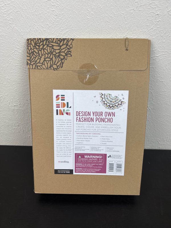 Seedling Design Your Own Fashion Poncho Activity Kit For Cheap - Image 2