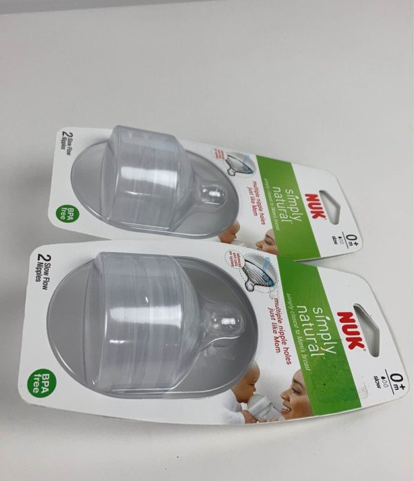 BUNDLE Nuk Nipples, Simply Natural 0+ Online Sale - Image 2