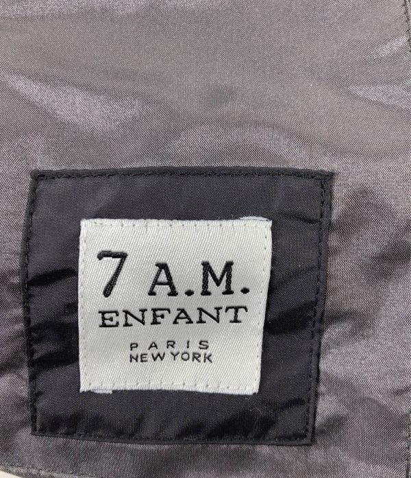 7 A.M. Enfant Blanket 212 Evolution, Metallic Charcoal Hot on Sale - Image 4