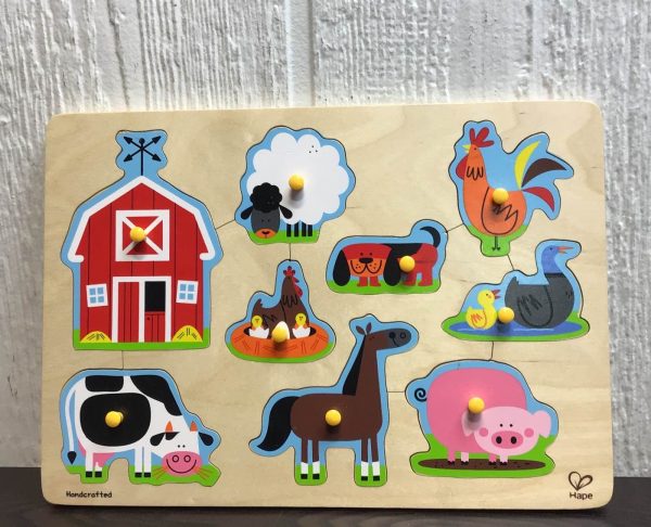 Hape Toddler Wooden Peg Puzzle Online Hot Sale
