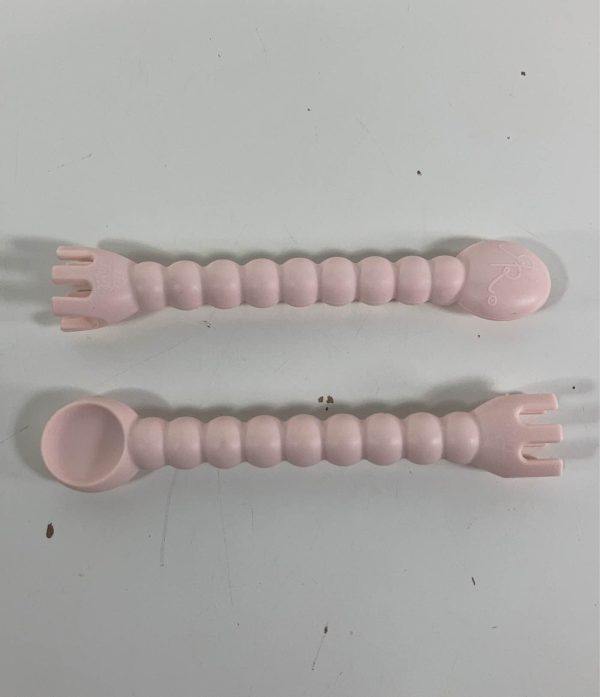 Ryan & Rose Cutie Tensils 2-in-1 Fork and Spoon (2 Pack) Sale - Image 3