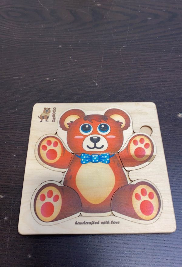 QUOKKA Wooden Puzzles for Toddlers, 6 Pack Online - Image 5