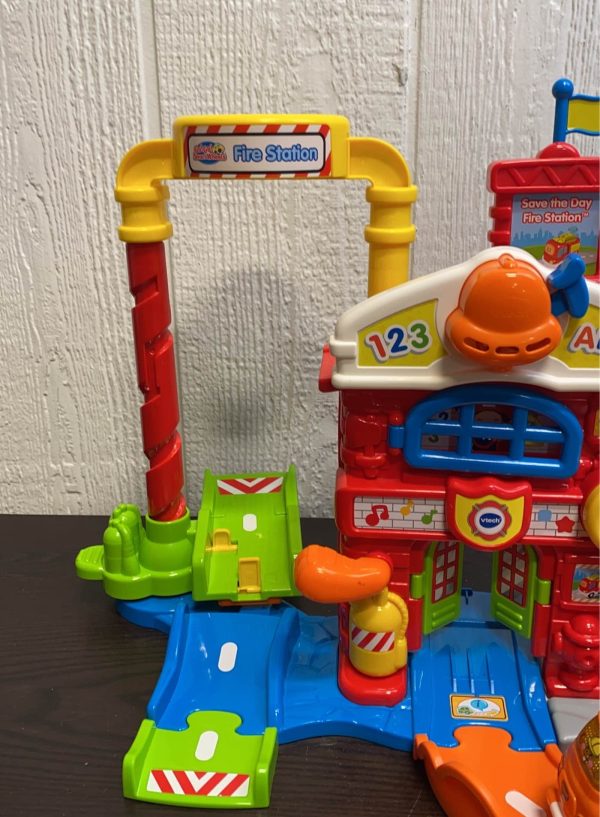 VTech Go Go! Go! Smart Wheels Save the Day Fire Station Hot on Sale - Image 2