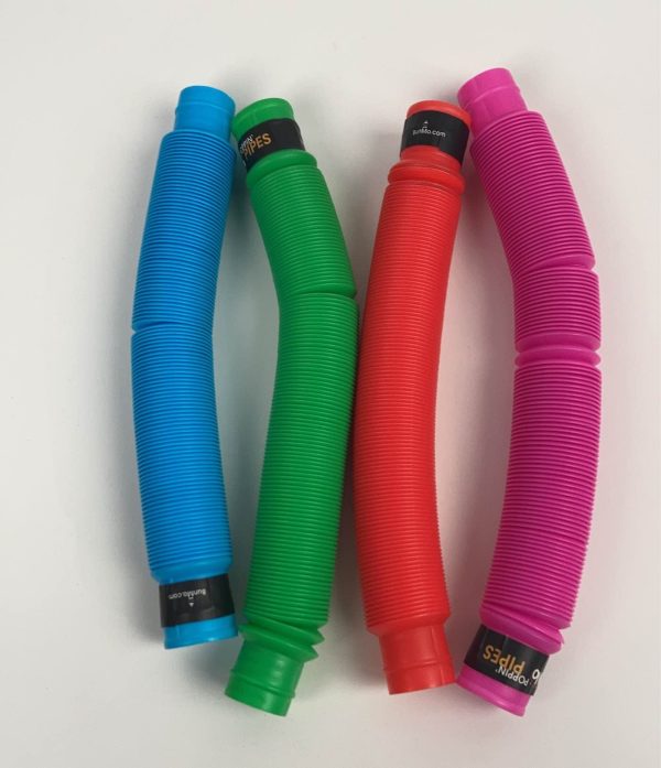 BunMo Poppin  Pipes Pop Tubes 4 Pack Fashion